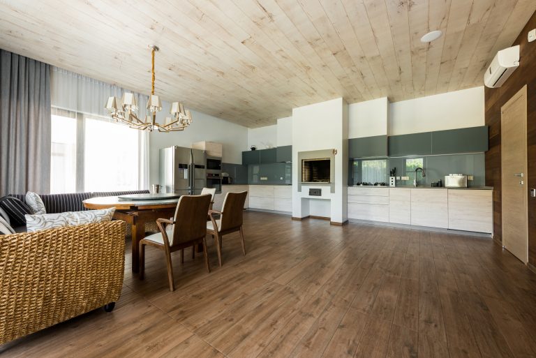 Kitchen and dining room