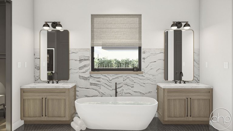 marshall way master bathroom 1